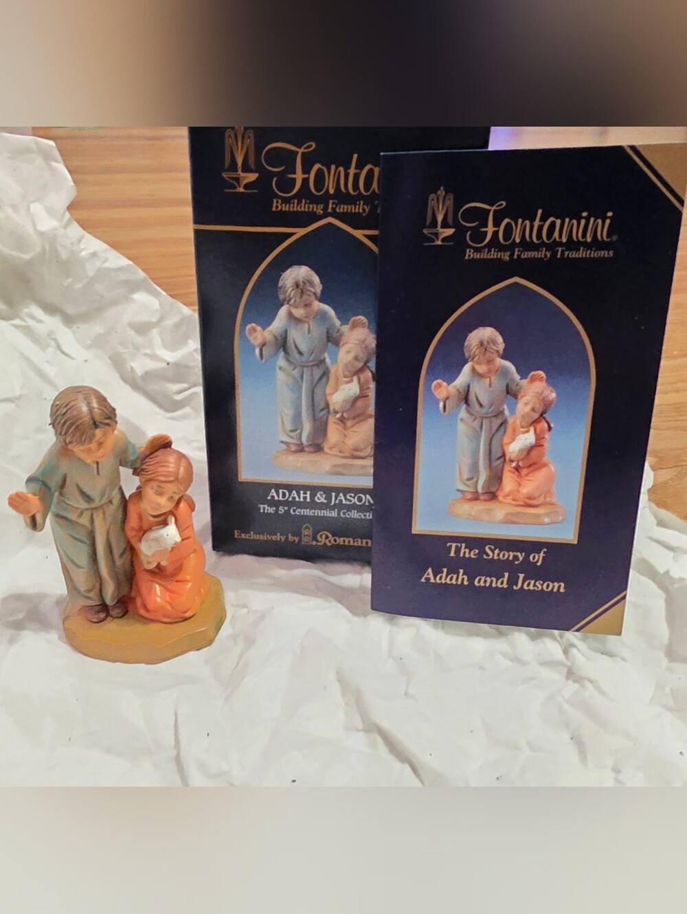 Fontanini 5 in. Adah & Jason Figurine